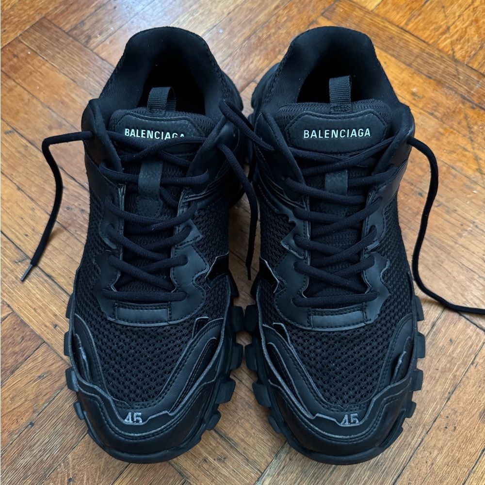 Balenciaga Men's Black Athletic Shoes